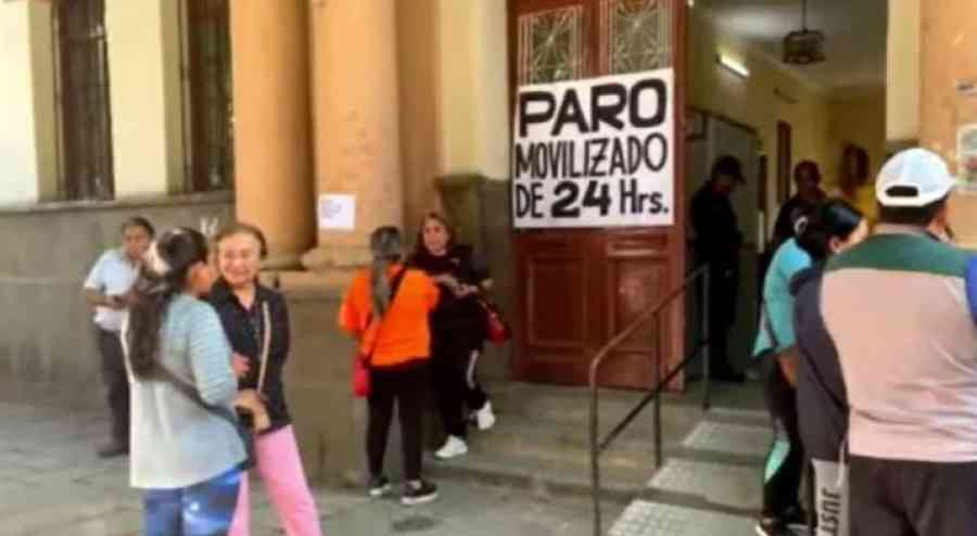 Trabajadores del Sedes Tarija acatan un paro y exigen respeto a la institucionalidad