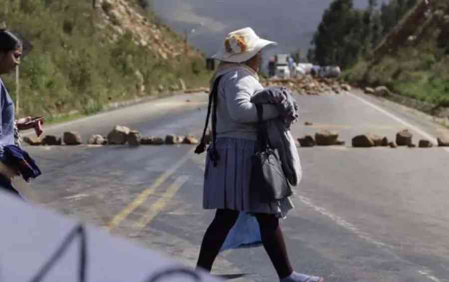 Gobierno dice que aumentaron los puntos de bloqueo, pero que el número de movilizados se redujo