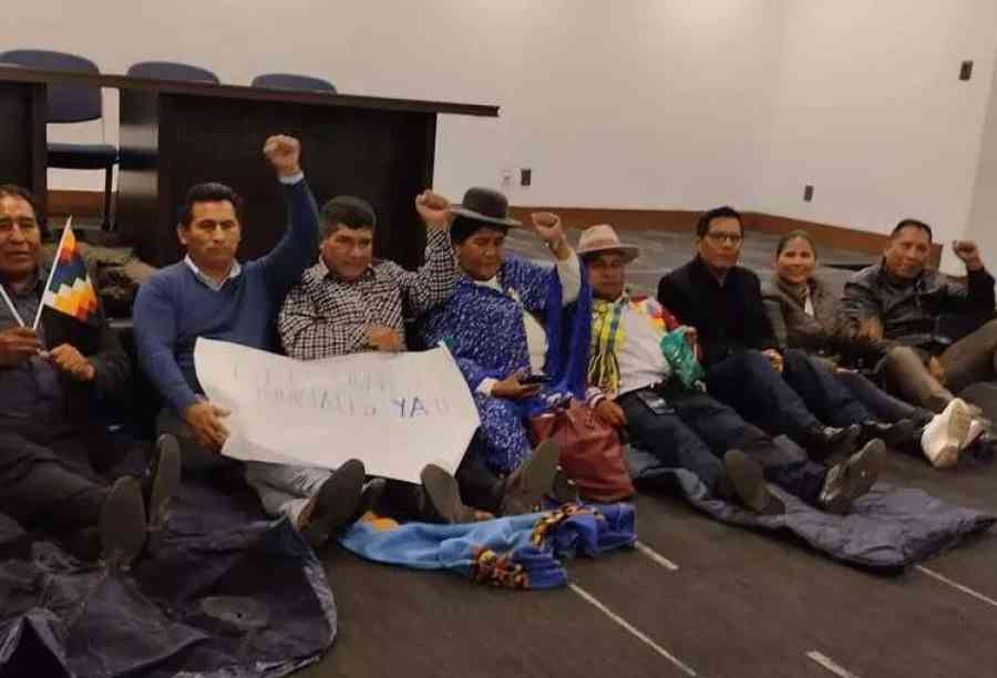 Diputados “evistas” instalan huelga de hambre en demanda de elecciones judiciales