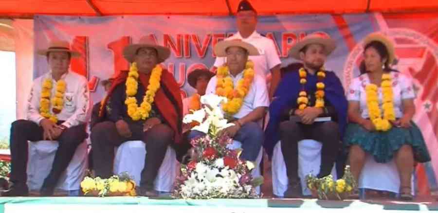 Presidente Luis Arce celebra 41 años de la Federación de Campesinos de Tarija