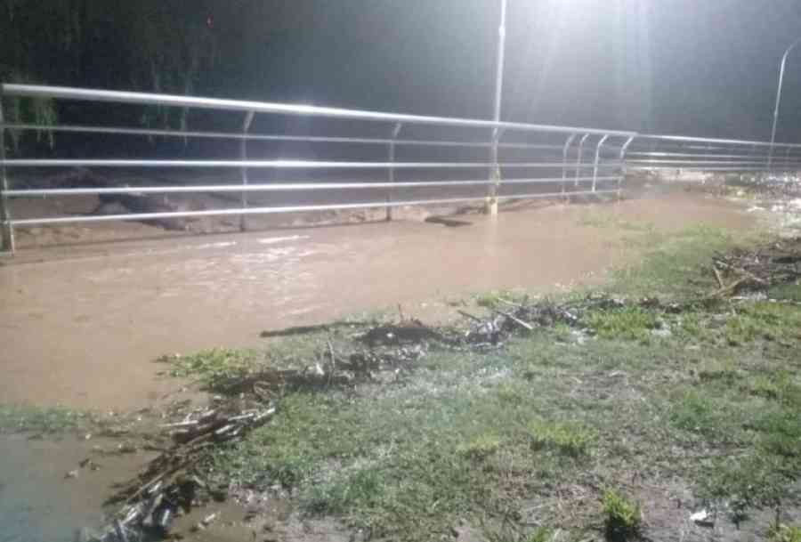 Alerta en la frontera por desborde del río Bermejo