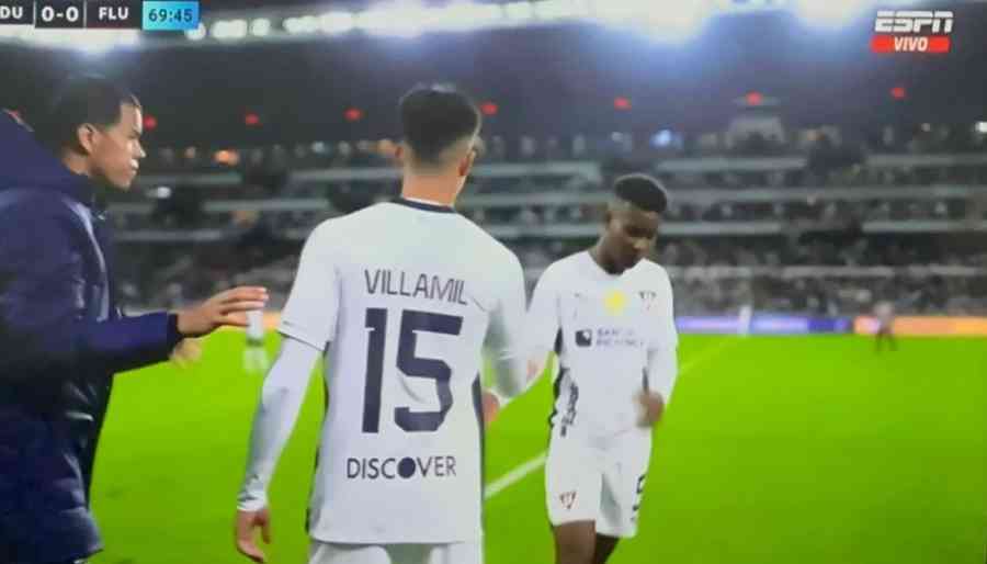 Villamil debutó con Liga en la Recopa ante Fluminense