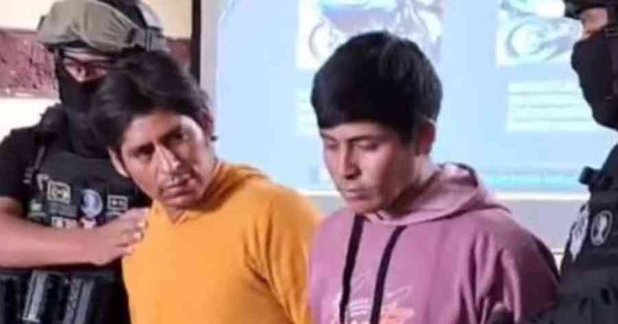 Presentan a los responsables del feminicidio de Esther Marisol Martínez