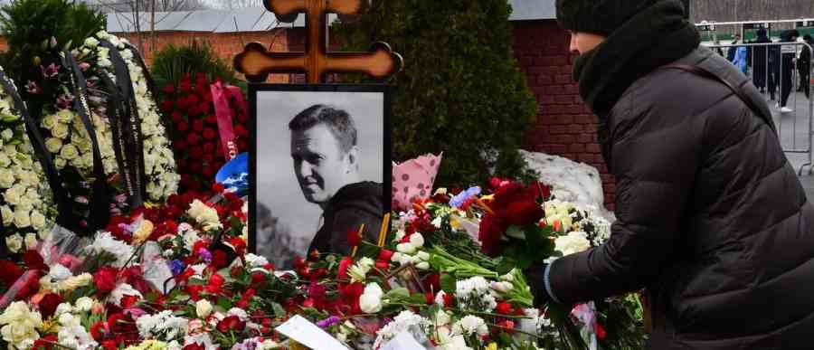 Más de cien detenidos en Rusia tras funeral de Navalni