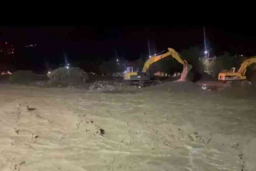 Otra noche de intensas lluvias provocó desborde de ríos en La Paz