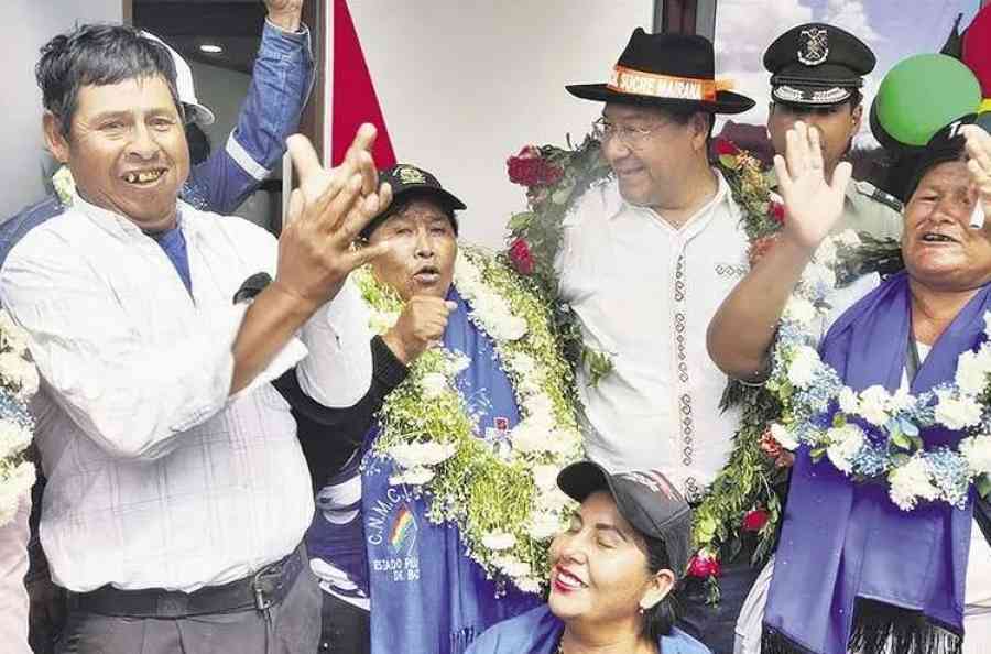 Arce abre festejos del MAS en Santa Cruz; ven irreversible unificación