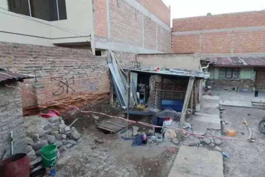 Cochabamba: hallan el cuerpo de un hombre enterrado en el patio de una vivienda