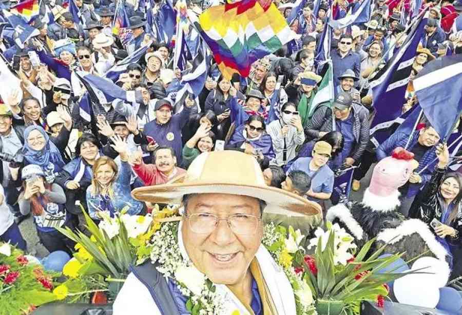 Arce atrae a distanciados del MAS y desliza proyecto de poder popular