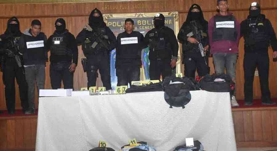 Juez envía a Chonchocoro a miembros del Tren de Aragua capturados en Oruro