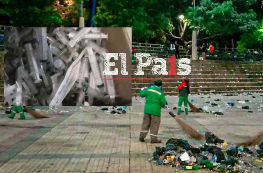 Hallan jeringas usadas durante la serenata del 15 de Abril en Tarija