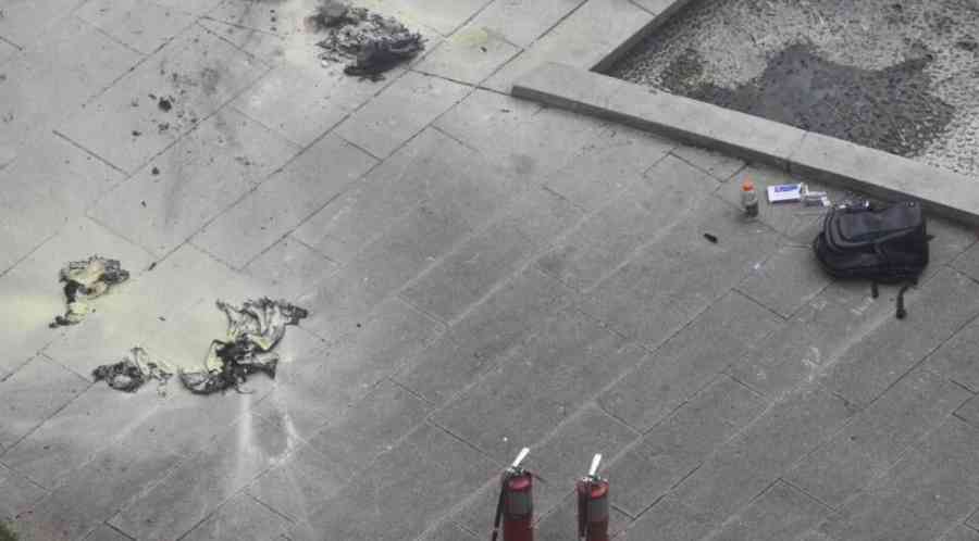 Muere el hombre que se prendió fuego junto al tribunal donde se juzga a Trump