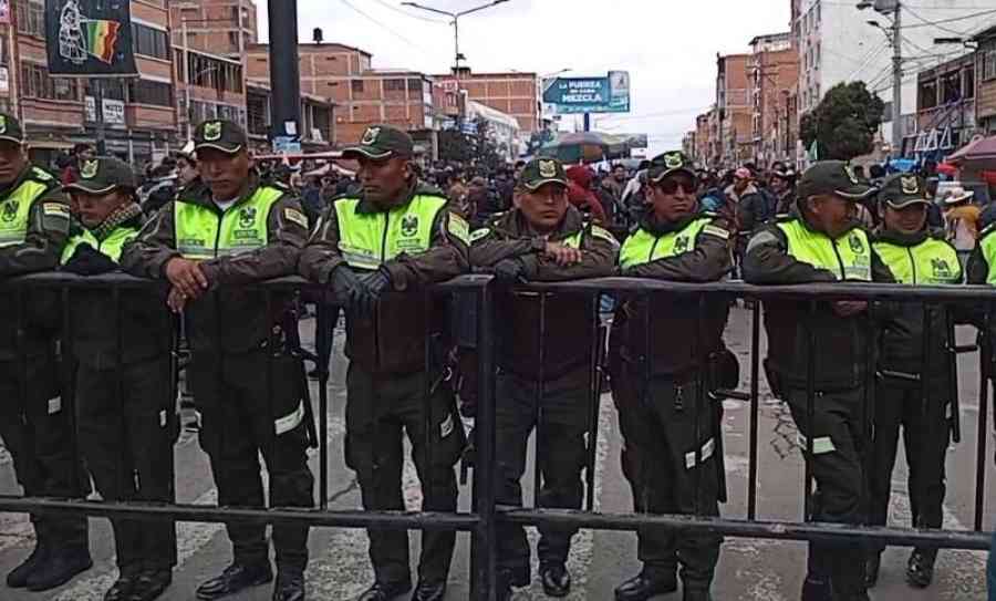 Más de 4.000 policías resguardarán la seguridad del congreso del MAS arcista