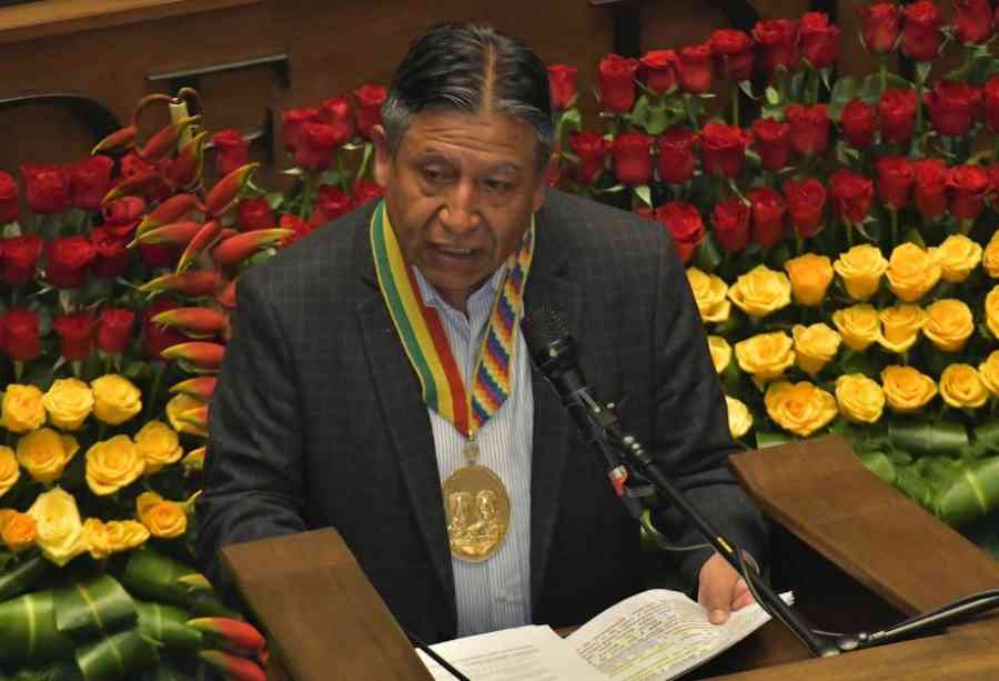 Choquehuanca llama a diálogo bicameral y tripartidario para salvar las judiciales