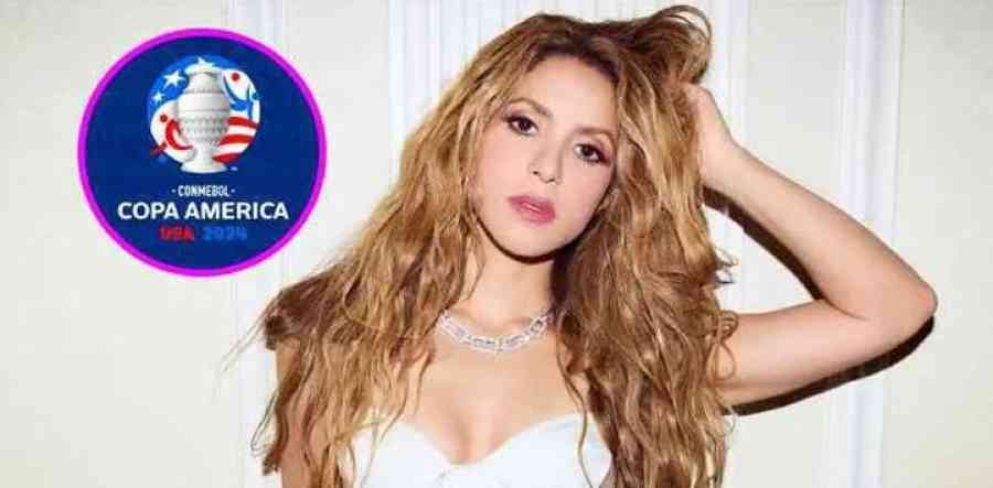 Shakira será la voz oficial de la canción de la Copa América 2024