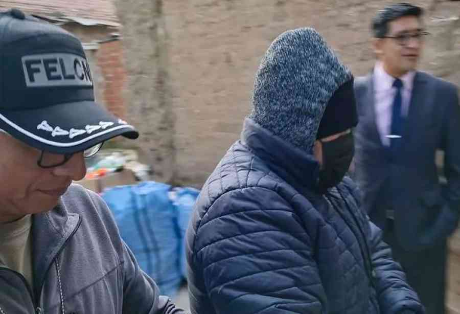 La Paz: envían a la cárcel a policía hallado con 57 kilos de cocaína