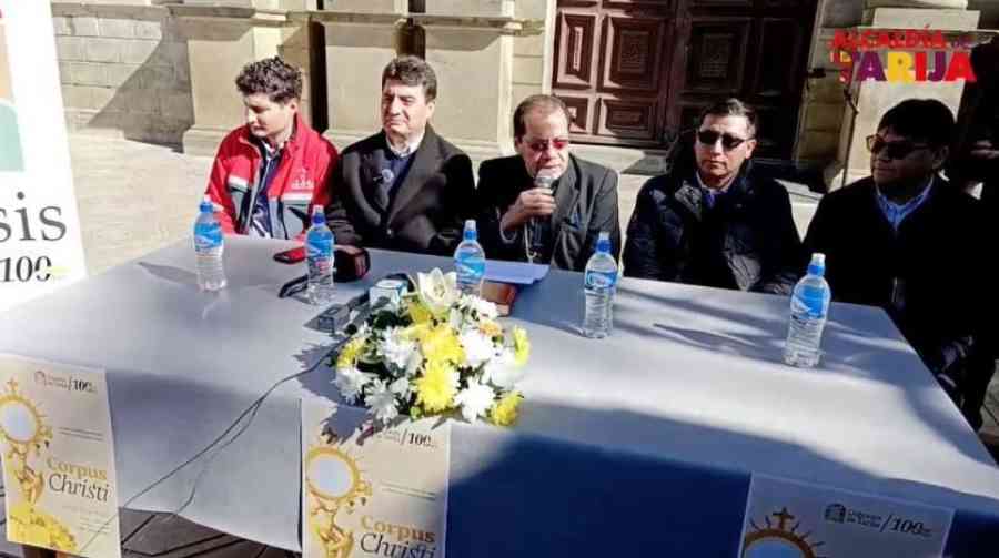 Invitan a la celebración de Corpus Christi en Tarija