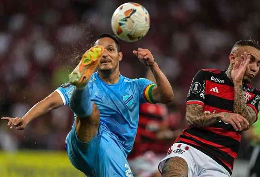 Bolívar tendrá como rival a Flamengo en los octavos de final de la Copa Libertadores