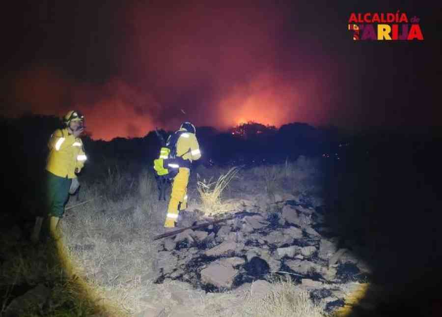 Tarija: Incendio amenazaba viviendas y fue provocado al intentar recolectar miel