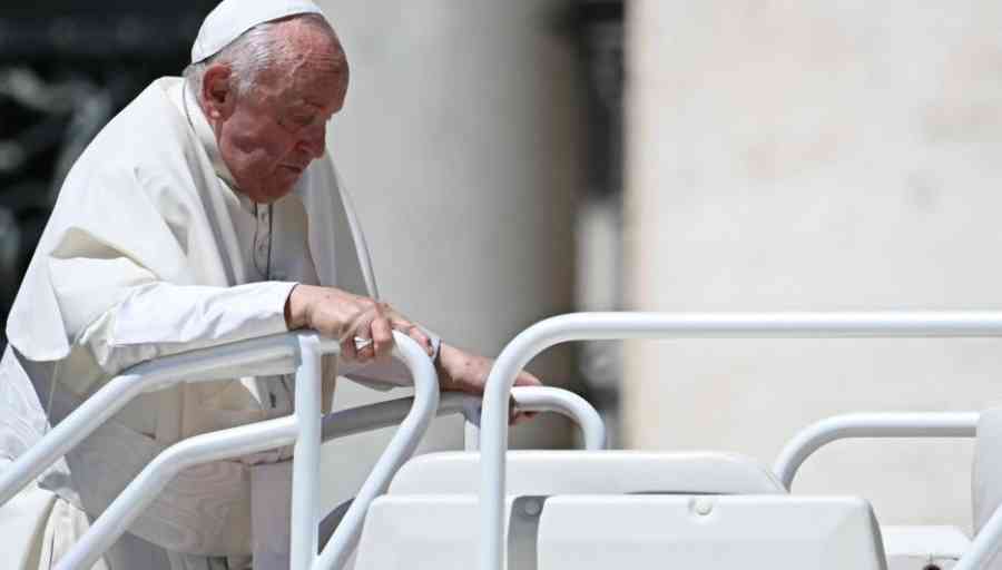 El papa lamenta que no se hayan aprendido las lecciones de la Segunda Guerra Mundial