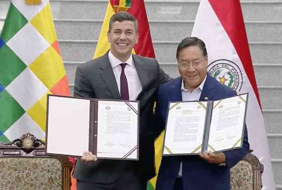 Bolivia y Paraguay firman acuerdos sobre cooperación científica y asuntos consulares