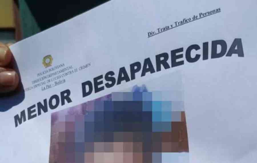 Hallan en Tarija a niña desaparecida hace dos años en Santa Cruz