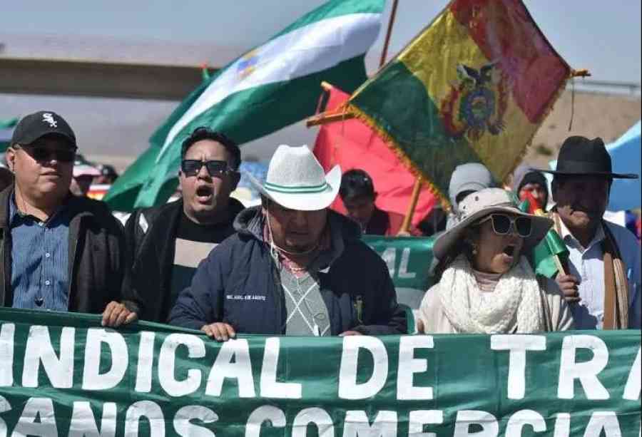 La marcha gremial se reduce de más de 700 personas a 70, pero anuncian refuerzos