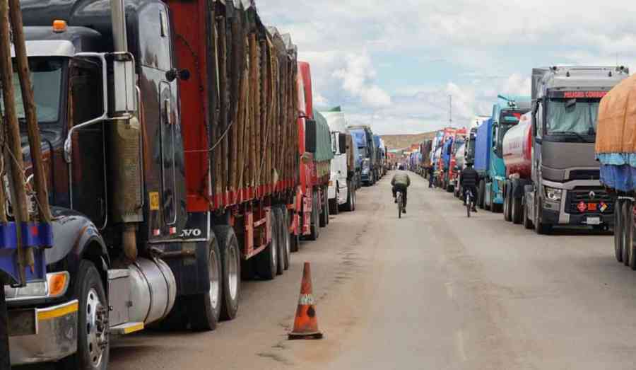 "La solución es que nos reciba el presidente", la posición del transporte pesado ante el paro indefinido