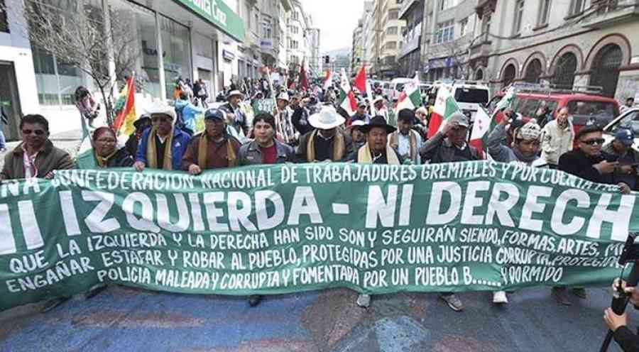 Gremiales, médicos y evistas presionan; transporte dice que no hubo acuerdos