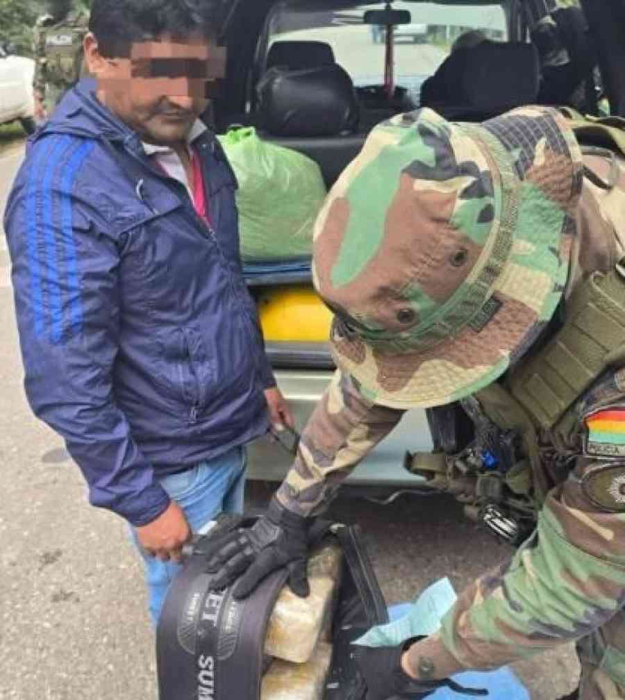 Tarija: La FELCN secuestra 31 kilos de marihuana en dos vehículos