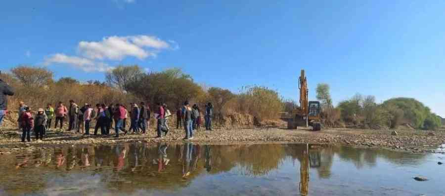 Reportan que el puente alterno a Tomatitas tiene 5% de avance