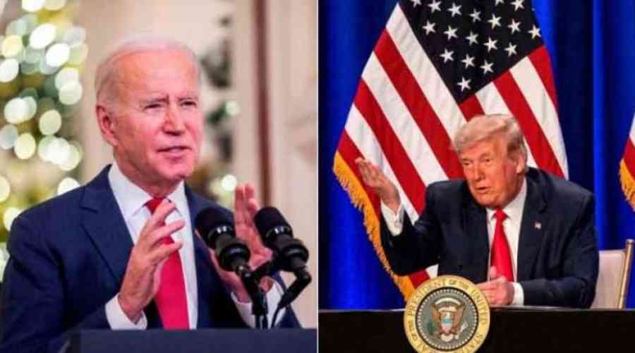 Trump y Biden llegan a su primer debate empatados en las encuestas