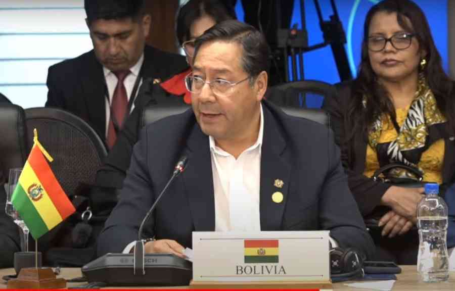 En el Mercosur, Arce afirma que peligro de acortar su mandato ‘no ha desaparecido’