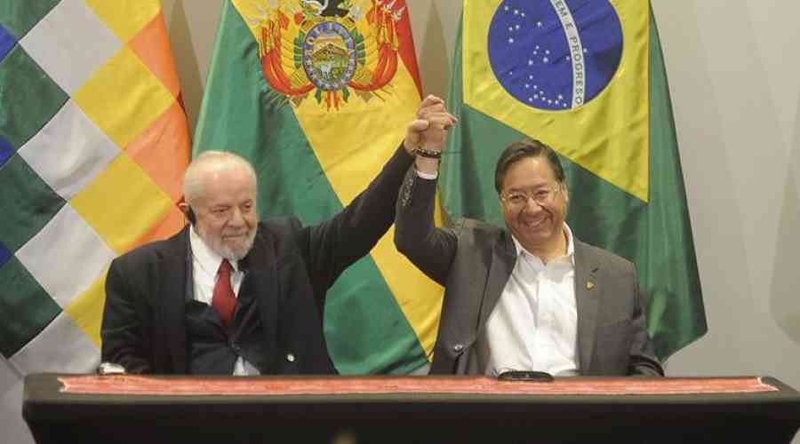 Arce y Lula da Silva sellan una ‘nueva era’ de relaciones entre Bolivia y Brasil, más allá del gas