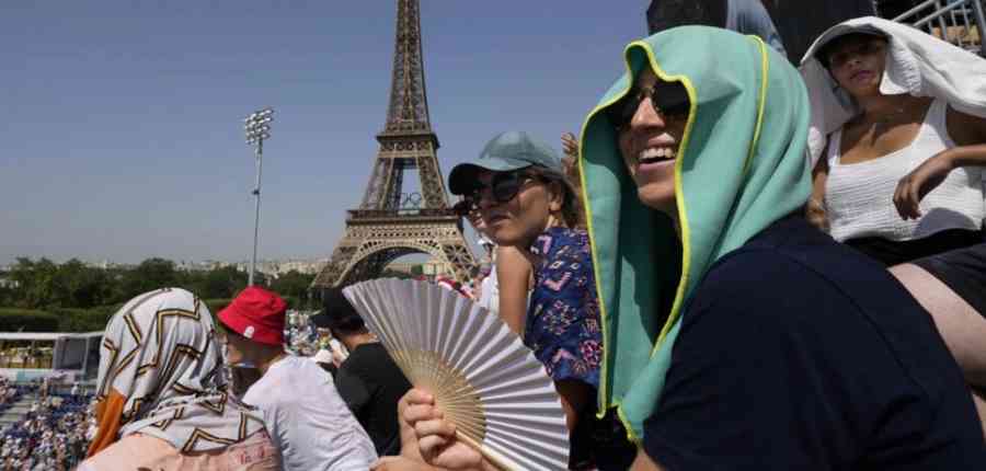 Tras la lluvia, una ola de calor desafía a atletas y aficionados en los JJOO de París