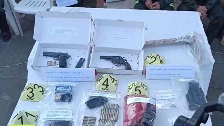 Presunto feminicida de María tenía armas y municiones cuando lo atraparon
