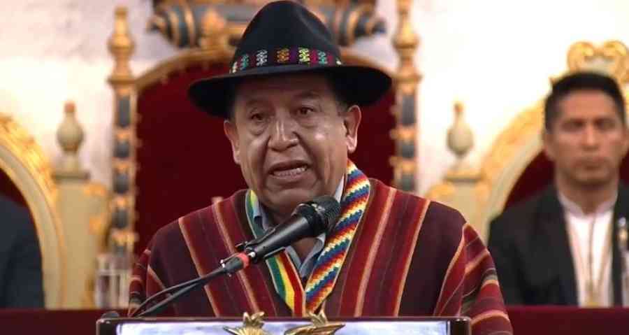 Choquehuanca apunta a avanzar hacia un nuevo Estado lejos de la ‘angurria’ de poder