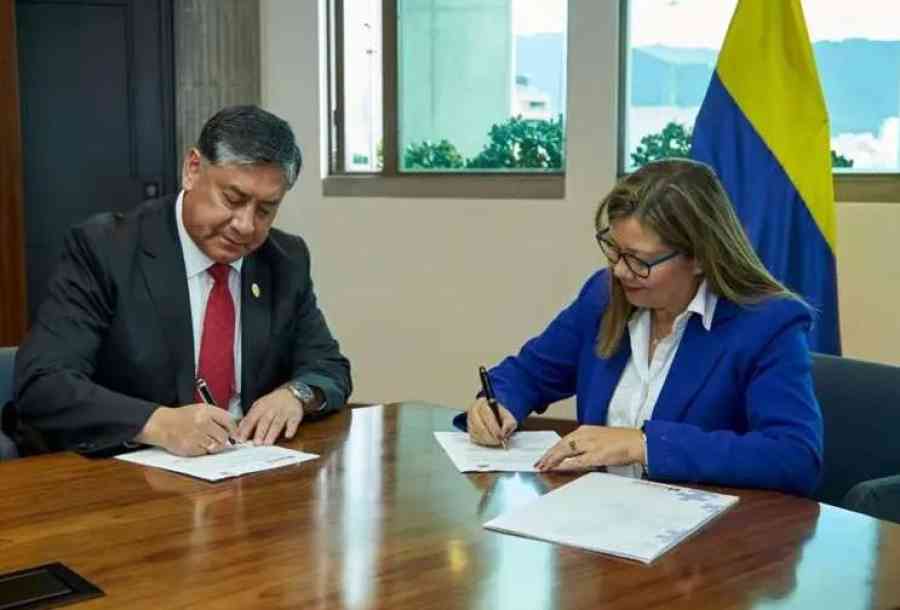 Fiscalías de Bolivia y Colombia acuerdan fortalecer la lucha contra el crimen organizado