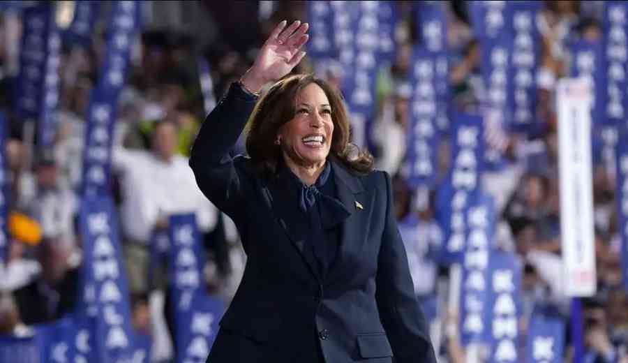 Kamala Harris acepta candidatura demócrata a la Presidencia