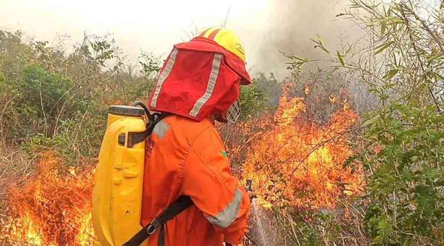 Ayuda de Venezuela, Uruguay y Perú llega hoy a Bolivia para combatir los incendios forestales