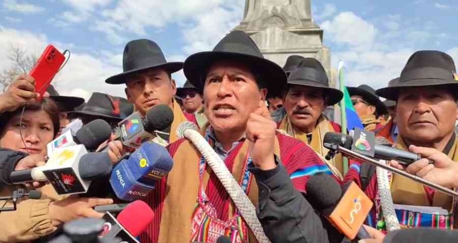 Los Ponchos Rojos anuncian nueve puntos de bloqueo desde el 16 de septiembre