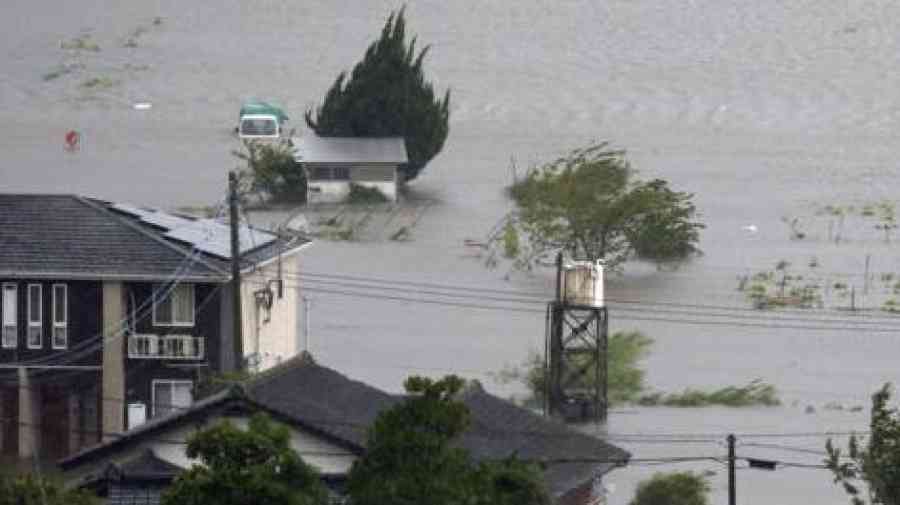 Más de 60.000 evacuados y un desaparecido en Japón por inundaciones