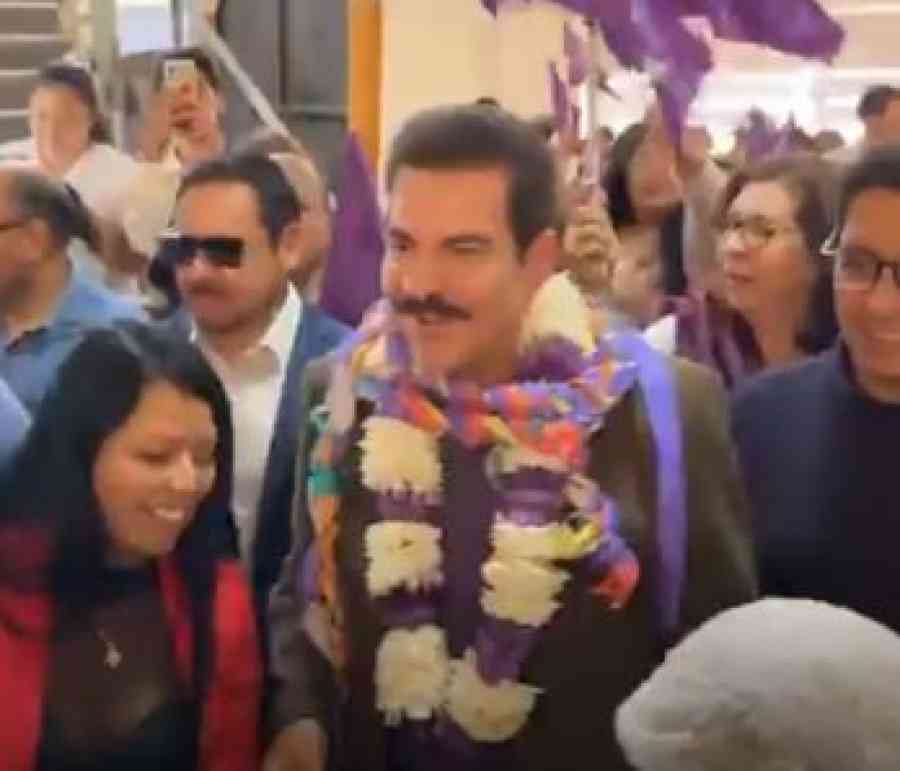 Manfred llegó a Tarija para recolectar firmas y consolidar su partido