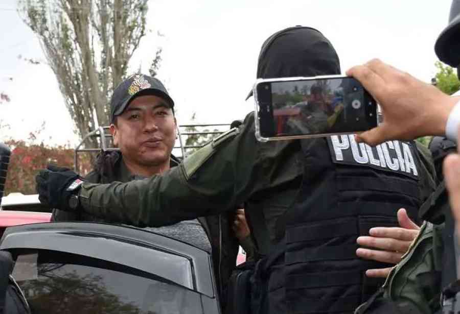 Pumari llega a La Paz y es recluido en el penal de San Pedro