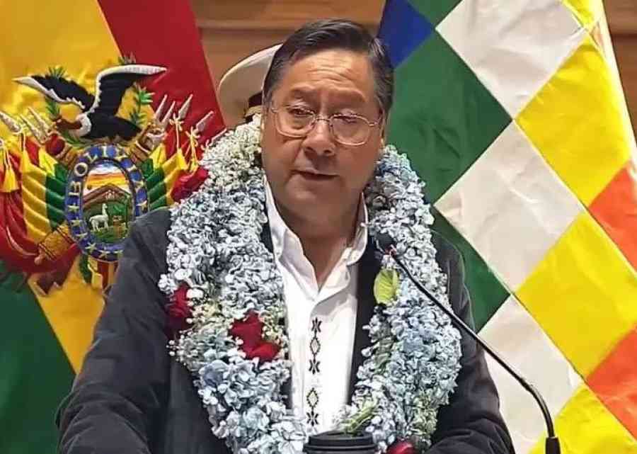 Arce: “No vamos a ceder ante quienes quieren incendiar el país para protegerse de acusaciones personales”
