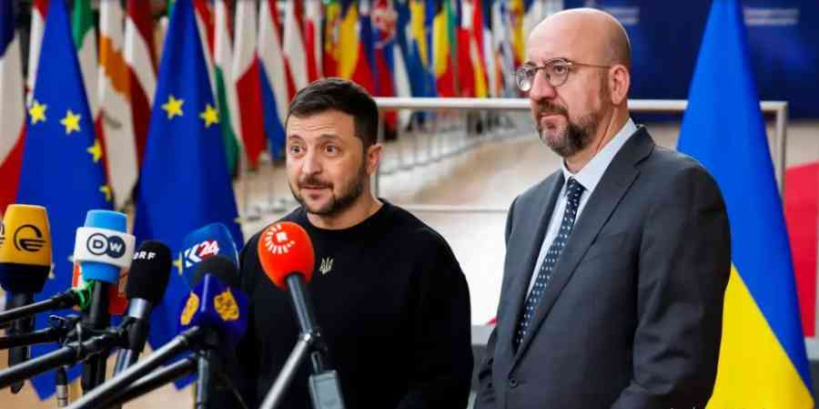 Zelenski defiende "Plan de la Victoria" ante la UE y la OTAN