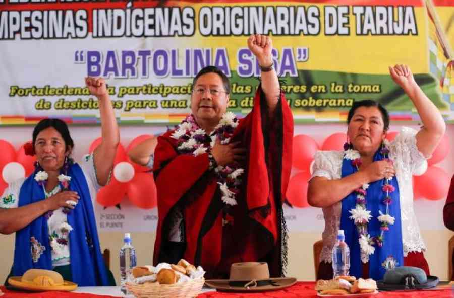 San Lorenzo: Arce entrega 2 obras que suman Bs 11,5 MM