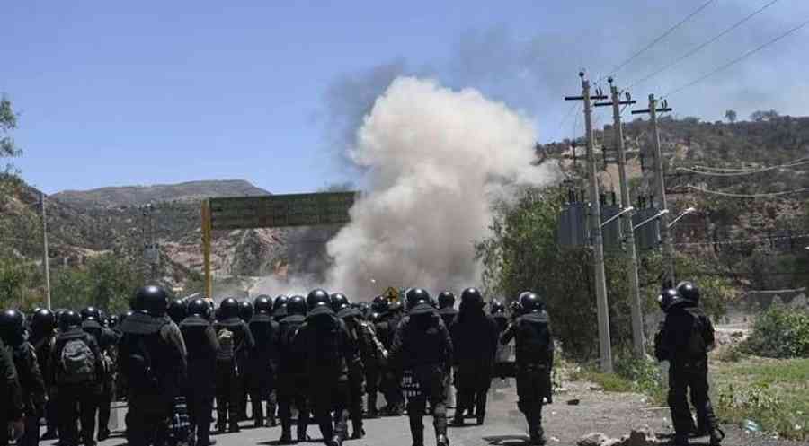 25 detenidos y 4 heridos en los primeros operativos de desbloqueo en Parotani