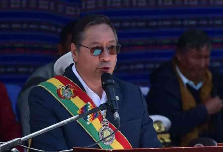 Luis Arce condena el “acto vandálico” del evismo y asegura que sus bloqueos costaron $us 4.000 millones a Bolivia, solo este año