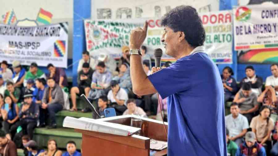 Morales: Si no estoy habilitado, me voy a mi chaco; si nos roban la sigla, formamos otro partido