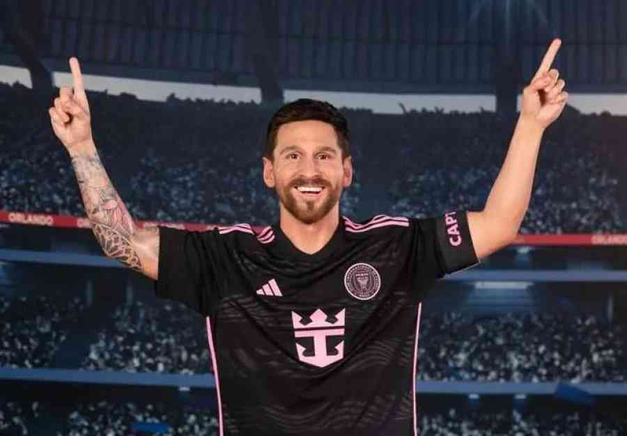Inauguraron una estatua de Lionel Messi en uno de los museos más famosos del mundo